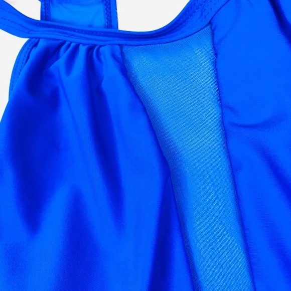 🚫SOLD!*GORGEOUS BLUE! One-Piece Bathing Suit!* - Picture 6 of 12